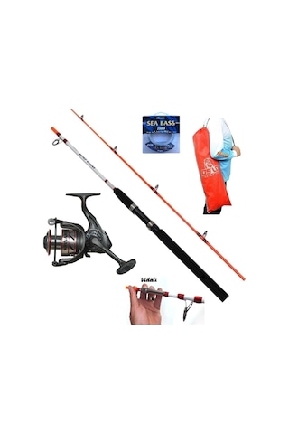 Color 180cm 50-100gr Oslo 4000 2+1 Bilye Bot & Tekne Olta Takımı Seti