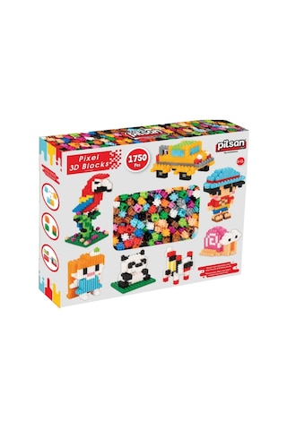 Pilsan 03-616 Pıxel 3D Bloklar 1750 Parça