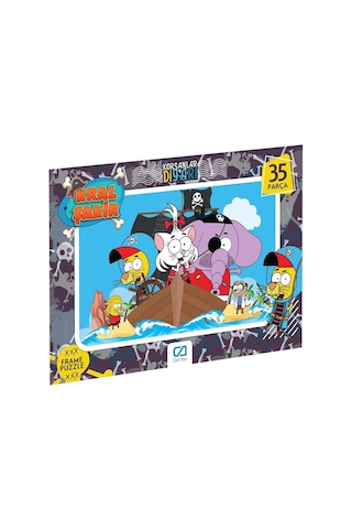 Ca Games Ca 5049-5050 Kral Şakir Frame Puzzle 35 Parça