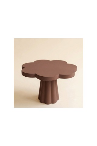 Ayaklı Cupcake Standı Kahverengi Sunum Standı 17 Cm