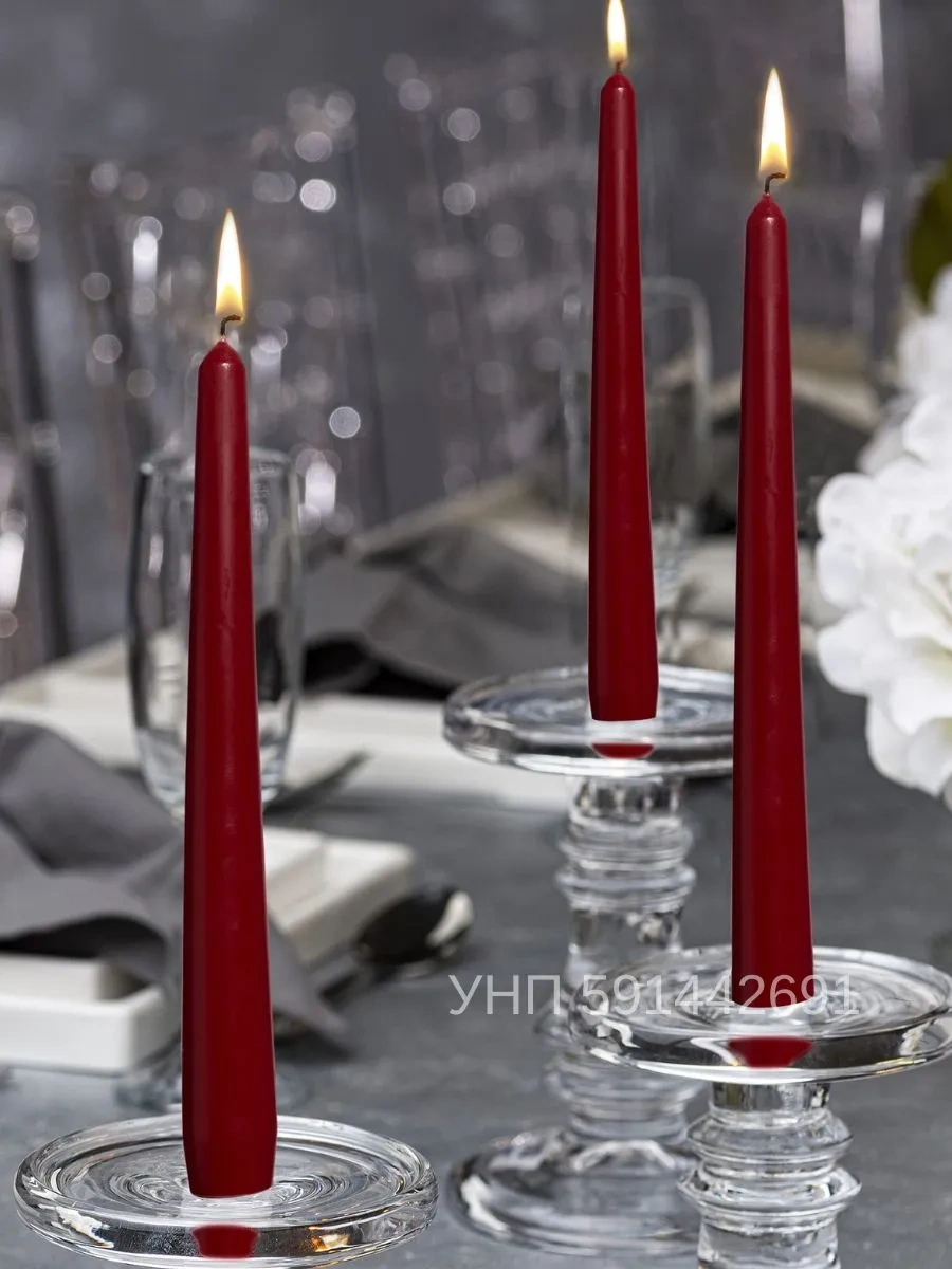 Bolsıus Antik Yılbaşı Mumları 292722388 Bordo