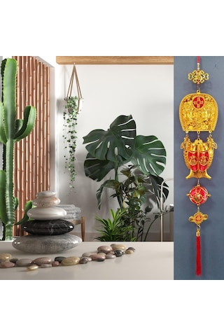 Feng Shui Koi Balıkları Şans Ve Bereket Askılık 100 Cm