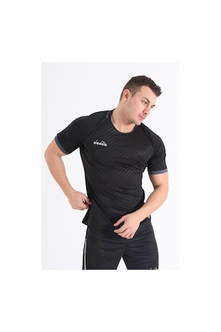 Diadora Elite Antrenman T-Shirt Siyah
