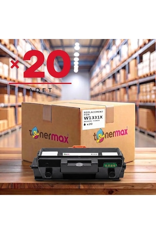 Hp Laser 408 Uyumlu Toner Çipli W1331x 20'li 15.000 Sayfa