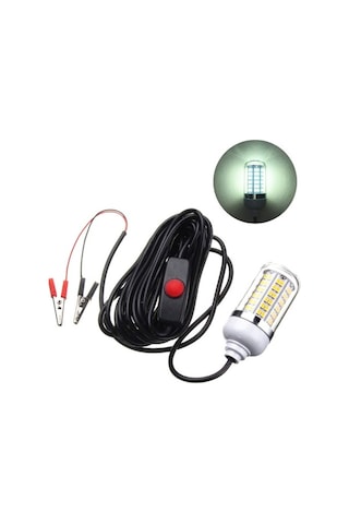 Trendooze Su Lamba Kablo Işığı Ip68 İle Daldırılabilir Cazibe Bulucu Balık Balık Bait Avlama Altı 5w 5m/16.4ft 12-24v 108led'li Df