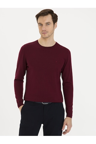 Cacharel Erkek Bordo Kazak /triko 50230646-vr014 Kırmızı
