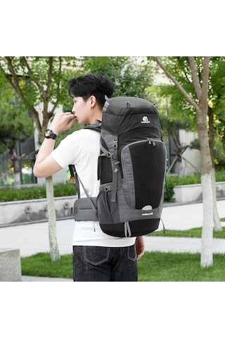 Maoyaya Çok Amaçlı Su Geçirmez 65l Outdoor Sırt Çantası Lacivert Lacivert