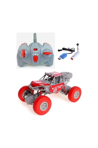 Uzaktan Kumandalı 4x4 Arazi Aracı Climbing Car Rock Crawler 2.4 Ghz 1:10 Ölçek 20 Km Hız