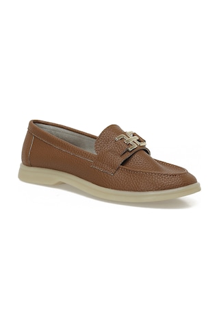 Butigo 25k-8147 5pr Taba Kadın Loafer 000000000102248999 Taba