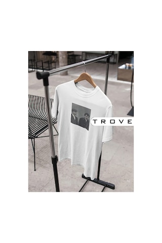 Tarzsokak Unısex Kadın Erkek Thomas Shelby Müslüm Baba Danışma Siyah Beyaz Tasarım Baskılı %100 Pamuk T-shirt