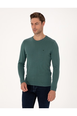 Pierre Cardin Erkek Yeşil Kazak /triko 50314192-vr054 Yeşil