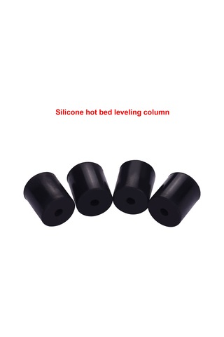 Konesam 18mm Isıya Dayanıklı Silikon Dikey Ayraçlar - 3d Yazıcı Isı Tabani İçin Ender-3/ender-5/cr-x/cr-10/cr-10s Uyumlu 4 Adet