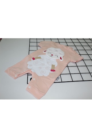 Beyzababykids Kız Bebek Kuzulu Çıtçıtlı Tulum Hediyelik Pudra Beyzababykids Kız Bebek Kuzulu Çıtçıtlı Tulum Hediyelik Pudra