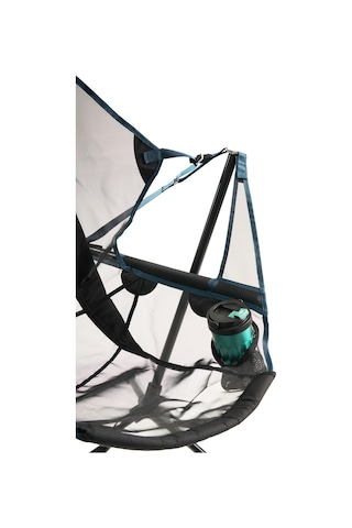 Thor Sallanan Kamp Sandalyesi Katlanır Çantalı Siyah