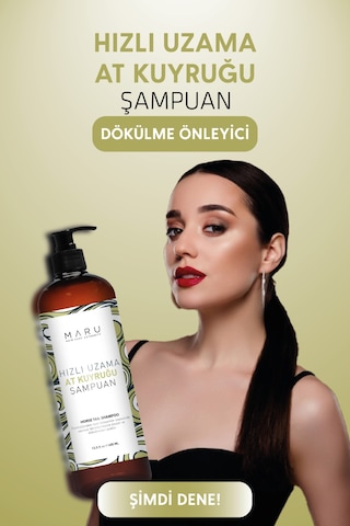 Maru Hızlı Uzamaya Yardımcı At Kuyruğu Şampuan 400 Ml