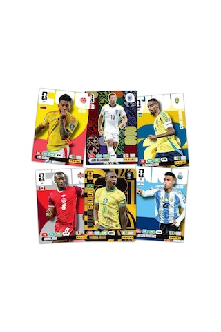 Dünya Kupası Fıfa 2026 Panini Adrenalyn Xl Upgrade Set Koleksiyon Kartı 1 Paket 50 Kart