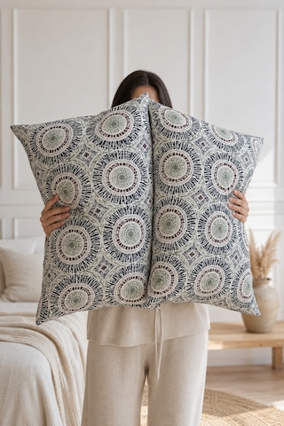 Cotton Collection Ranforce 2'li Yastık Kılıfı Lunera Çok Renkli