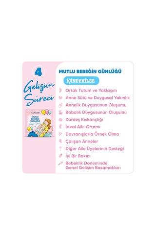 Mutlu Bebeğin Günlüğü 4 - Gelişim Süreci - Osman Abalı - Adeda