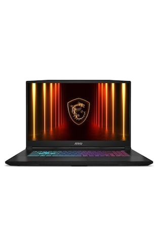 MSI Katana 17 HX B14WFK-257XTR i7-14650HX 16 GB 1 TB SSD 8 GB RTX5060 17.3" Dos Dizüstü Oyuncu Bilgisayarı