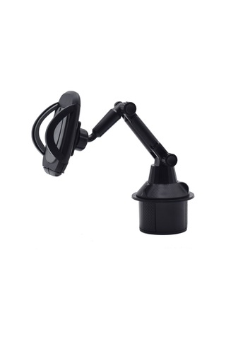 Tenfowee 360 Derece Dönebilen Evrensel Araç İçi Telefon Tutucu - Su Bardağı Yuvasına Monte