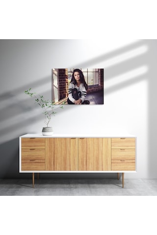 Cakasepetim Selena Gomez Adidas Neo Spring Collection Ahşap Mdf Tablo