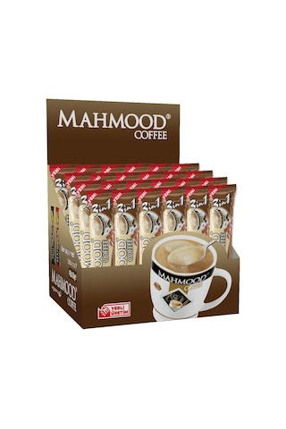 Mahmood Coffee 3'ü 1 Arada Sütlü Köpüklü Hazır Kahve 48'li 18 G