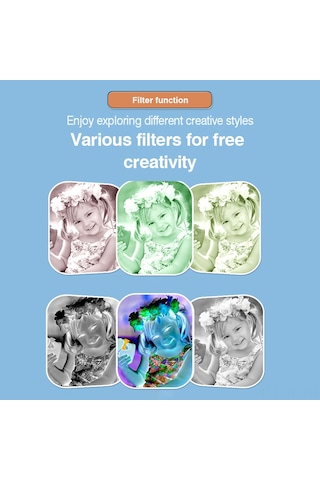 Vkemall Kız Çocukları İçin Pembe Dijital Kamera - 48mp Çift Kamerayla Fotoğraf Çekme, 1080p Video Kaydı, Oyun Ve Müzik Oynatma Fonksiyonları, 2.4" Ips Ekran, 32gb Hafıza Kartı Ve Okuyucu Dahil