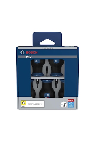 Bosch Pro Tx 5'li Avuç İçi Tornavida Seti 1600a039pu