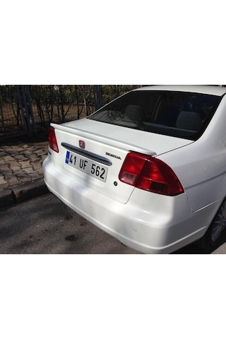 Honda Civic Vtec 2 İnce Spoiler Fiber