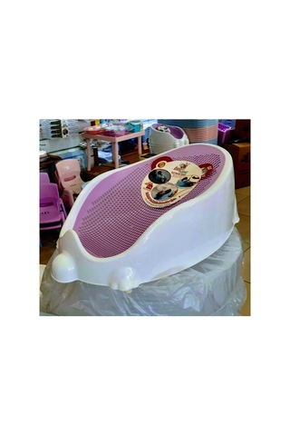Bee Home Soft Bebek Yıkama Küveti Ak-312, Beyaz&eflatun