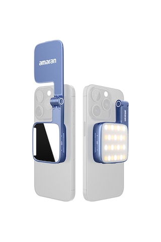 Aputure -- Amaran Go Magsafe Mobil Led Işık Mavi