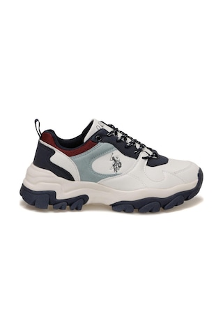 U.S. Polo Assn. 4F TRACKY 4PR Kadın Beyaz Sneaker