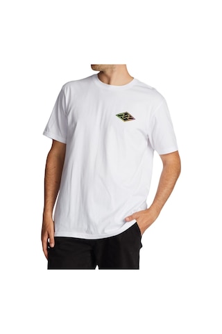 Billabong Abyzt01697-Wht Crayon Wave Ss Erkek T-Shirt 001
