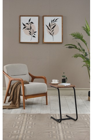 C Sehpa 35x45x60 Lava - Atlantik Çam Atlantik Çam - Antrasit