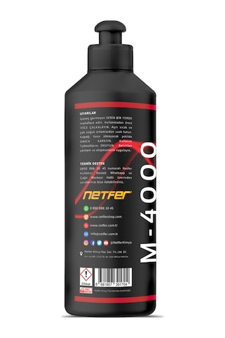Netfer M-4000 Marin Tekne Cilası 500 ML