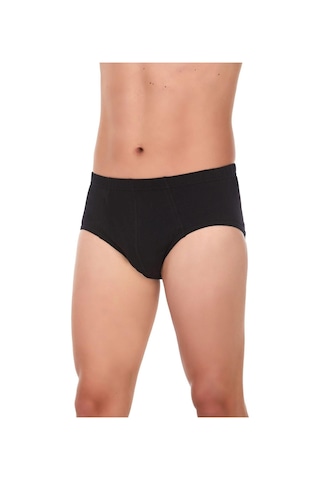 Yıldız Çamaşır Erkek Süprem Slip Külot 03-130-131 - 6 Adet Siyah