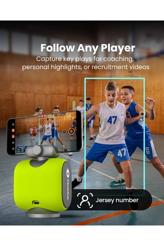 Xbotgo Chameleon Aksiyon Kamerası 4k 60fps - Futbol İzleme Ve Basketbol Kaydı Takım Sporları İçin Aksiyon Kameraları, Canlı Yayın, Apple iOS Ve Android Grafit Lava İle Uyumlu