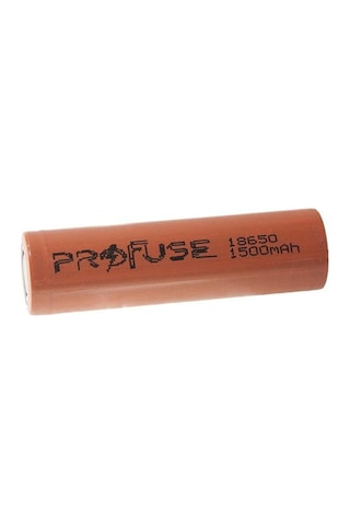 Profuse 1500 mAh 3.7 V Başsız 18650 Li-Ion Şarj Edilebilir Pil
