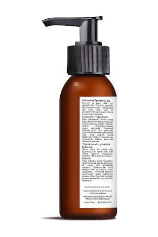 From Natura Gül & Aloe Temizleme Jeli 100 ML