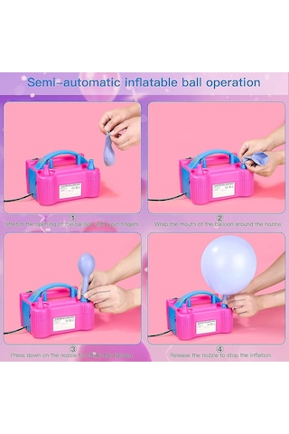 Elektrikli Balon Şişirme Makinesi Diğer