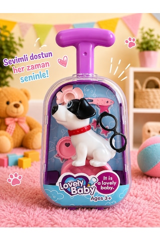 Lovely Baby Köpekli Mini Oyuncak Bavul Seti 44 Cats
