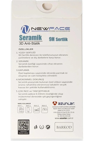 Xiaomi Redmi 13c 3d Antistatik Seramik Nano Ekran Koruyucu