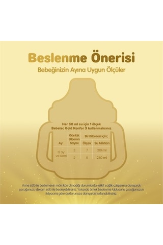 3. Aylık Bebekler İçin Devam Sütü, 800 Gr X 2 Paket
