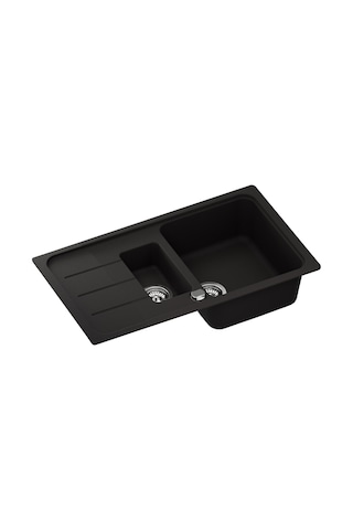 Schock - Formhaus Onxy 90 Cm Crıstalıte Granit Eviye Siyah