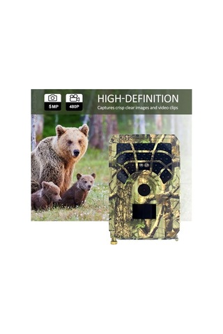 Tongxida 5mp 480p Hareket Algılayıcı Av Kamerası, 46 Led Gece Görüş, Ip56 Su Geçirmez Dış Mekan Kamera Çok Renkli