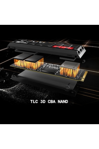 Wd Black Sn8100 Heatsink 1tb Gaming Gen5 14900mb/s M.2 Ssd Bellek 1tb