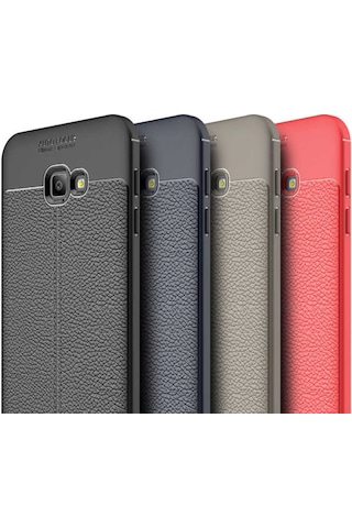 Samsung Uyumlu Galaxy J4 Plus Kilif Deri Tarzi Niss Silikon Case 389468036