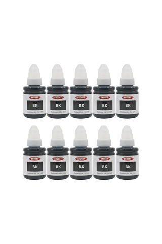 Ekoset Canon G3411 G4411 Uyumlu Siyah Mürekkep 135 ML 10 Adet