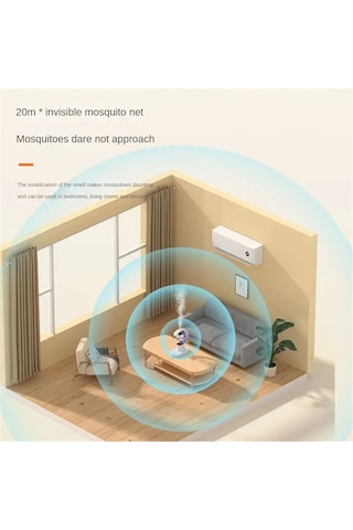 Skycity Ev İçin Sessiz Üçlü İşlevli Böcek Kovucu: Nemlendirici, Ilık Gecelik Ampulü, Çocuklu Aileler İçin Deetsiz