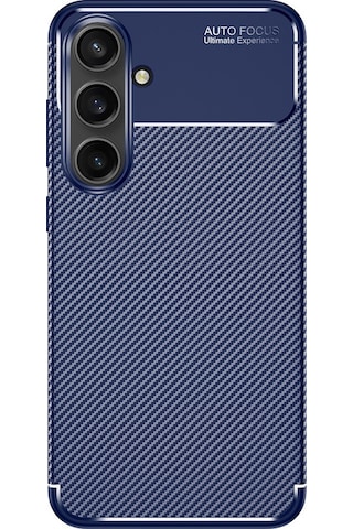 Galaxy S24 Fe Kılıf Zore Negro Silikon Kapak Lacivert